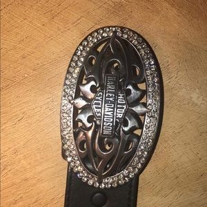 Harley Davidson leather belt